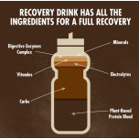 HIGH5 Recovery Drink – Plant-Based Pea Protein – Chocolate – 1.6kg Tub – Vegan Post-Workout | 32 Servings