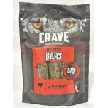 Crave Protein Bars Dog Treats – Beef Flavour – 7 x 76g Packs | High Protein