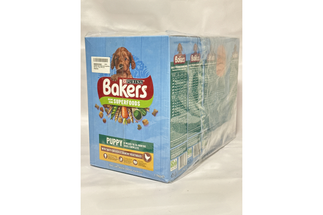 Bakers Puppy Chicken with Vegetables Dry Dog Food – 1.1kg (Pack of 5)
