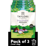 Taylors of Harrogate Lazy Sunday Ground Coffee – 400g (Pack of 3)