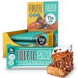 FULFIL Vitamin & Protein Bars (15 x 55g) – Chocolate Salted Caramel – High Protein, Low Sugar, 9 Vitamins