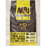 AATU 80/20 Turkey Dry Dog Food 10kg (2 x 5kg Bags) | High Protein, Grain Free, Raw Alternative