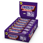 Snickers Hi Protein Low Sugar Dark Chocolate Bars – 12 x 57g – 20g Protein