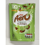 Aero Peppermint Bubbles – 8 x 80g Sharing Pouches – Smooth Milk Chocolate with Peppermint
