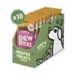 Lily's Kitchen Made with Natural Ingredients Chew Sticks with Beef Dog Treat 10 x 120g