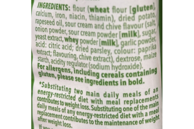 SlimFast Sour Cream & Chive Pretzel Snacks – 24 x 23g Bags – Under 100 Calories