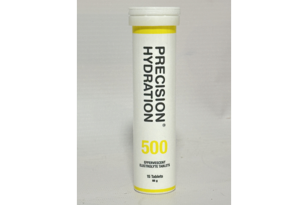 Precision Hydration Electrolyte Tablets – Effervescent Sports Hydration – 500mg/L – Low Calorie, Vegan, Gluten & Dairy Free – 15 Tablets