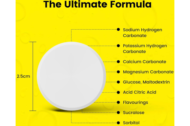 Precision Hydration Electrolyte Tablets – Effervescent Sports Hydration – 500mg/L – Low Calorie, Vegan, Gluten & Dairy Free – 15 Tablets