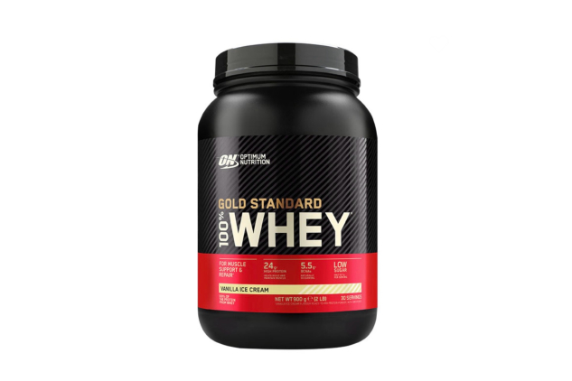 Optimum Nutrition Gold Standard 100% Whey Protein Vanilla Ice Cream 900g