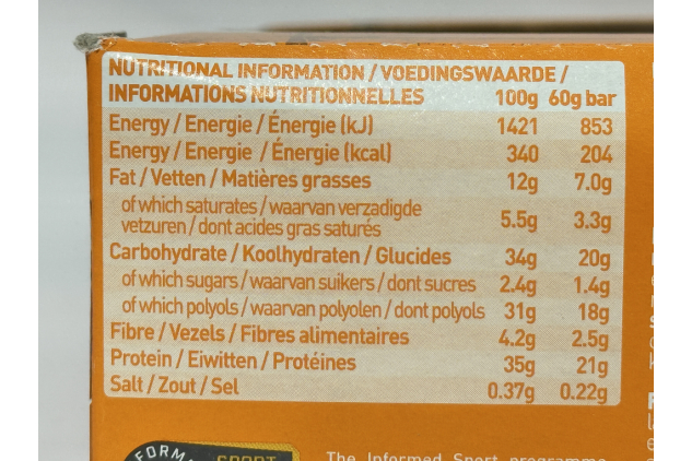 Grenade Jaffa Quake Protein Bars 12 x 60g High Protein Low Sugar