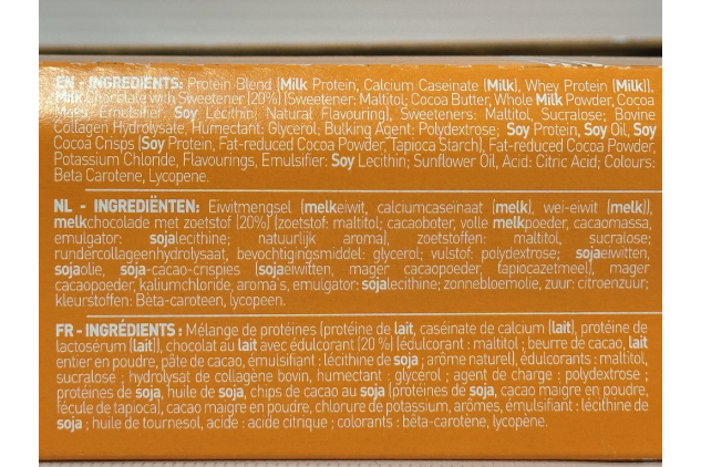 Grenade Jaffa Quake Protein Bars 12 x 60g High Protein Low Sugar