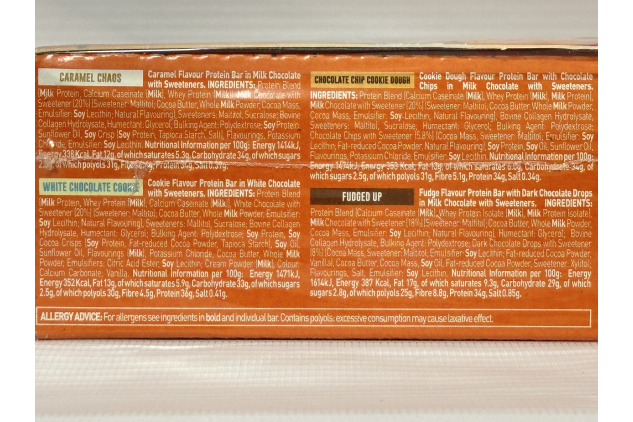 Grenade Protein Bar Selection Box – 12 x 60g Variety Pack | High Protein, Low Sugar