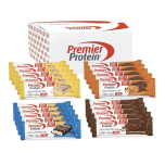 Premier Protein - High Protein Bar 50% Multi Flavour Box 20 X 40g Low Sugar Low Carb