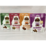 Denzel’s Rewards, Natural Dog Treats – Variety Pack (4 Packs)