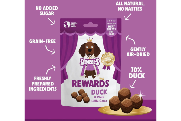 Denzel’s Rewards, Natural Dog Treats – Variety Pack (4 Packs)
