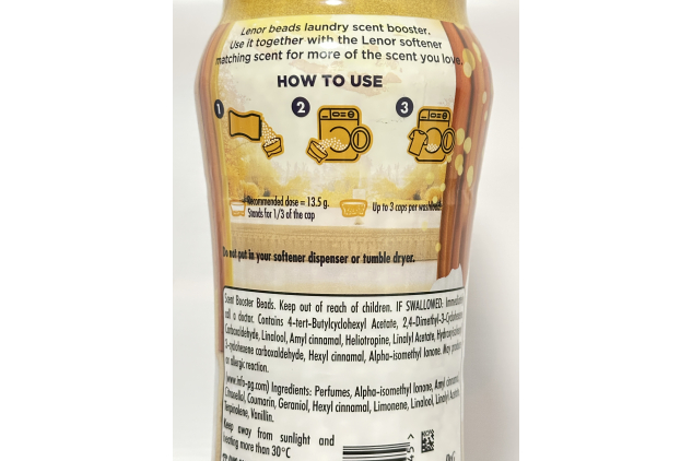 Lenor Scent Boosters 570g – White Musk & Golden Maple – Cosy Season Collection