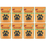 Pet Munchies Beef Liver Crunch Dog Treats – Premium Grain Free Dog Chews – 8 × 90g