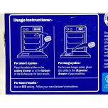 OceanSaver Eco-Friendly Dishwasher Tablets – 100 Pack – Plant-Based, Plastic-Free Cleaning