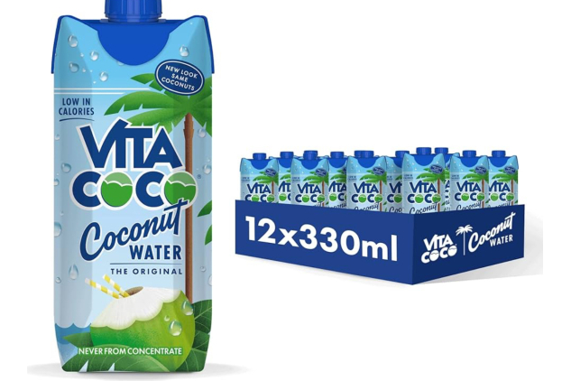 Vita Coco Pure Coconut Water Naturally Hydrating, Packed With Electrolytes, Gluten Free, Full Of Vitamin C & Potassium 12x330ml
