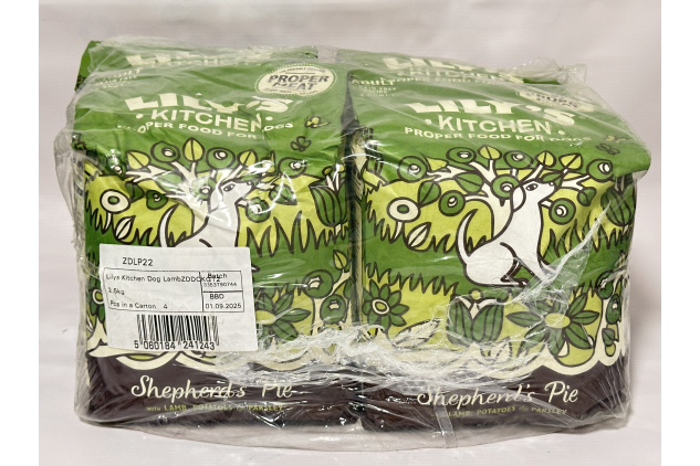 Lily’s Kitchen Adult Dry Dog Food – Shepherd’s Pie – 10kg (4 x 2.5kg Bags) | Grain Free | With Fresh Lamb & Veg | Balanced Nutrition for Healthy Digestion, Joints & Coat