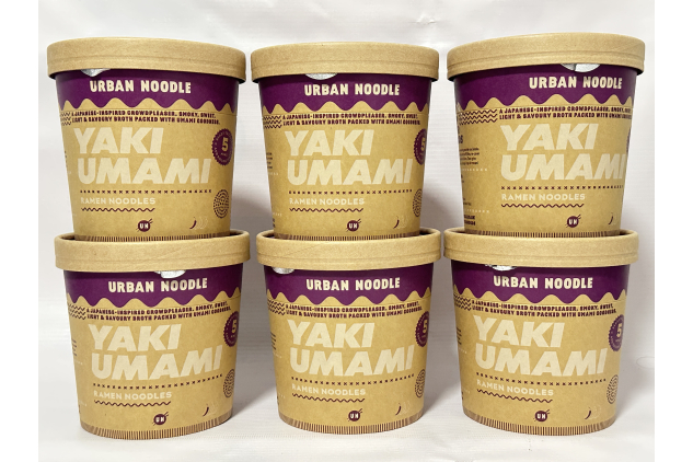 Urban Noodle Yaki Umami Ramen Noodles, 87.5g (Pack of 6) – Japanese-Inspired Smoky, Sweet & Savoury Broth