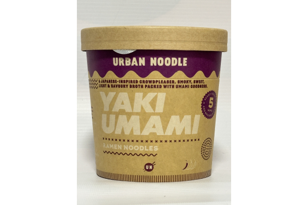 Urban Noodle Yaki Umami Ramen Noodles, 87.5g (Pack of 6) – Japanese-Inspired Smoky, Sweet & Savoury Broth
