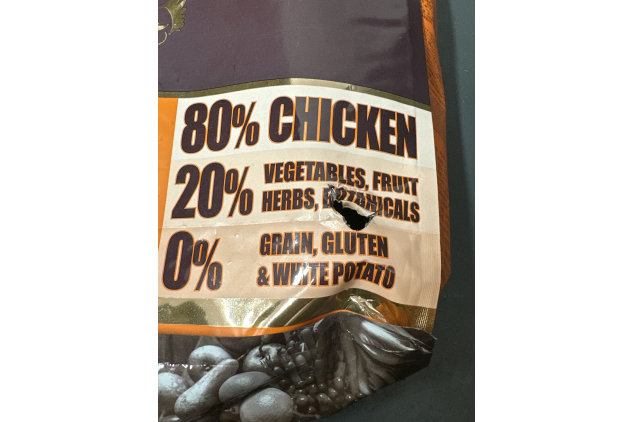 AATU 80/20 Dry Dog Food – Free Run Chicken – 10kg (2 x 5kg Bags) – High Protein, Grain Free | DAMAGED BAGS