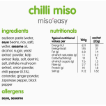 Itsu Miso’Easy Chilli Miso Sachets – 12 Packs (36 Sachets Total) | Gluten-Free & Vegan