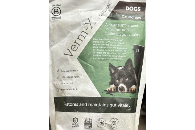 Verm-X Herbal Crunchies for Dogs – 100g – Natural Daily Supplement