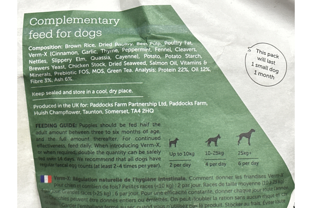 Verm-X Herbal Crunchies for Dogs – 100g – Natural Daily Supplement