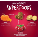Fruitables Dog Treats – Pumpkin & Cranberry – Low-Calorie Baked Snacks – 6 x 198g
