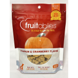 Fruitables Dog Treats – Pumpkin & Cranberry – Low-Calorie Baked Snacks – 6 x 198g