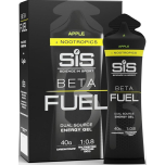 SiS Beta Fuel Energy Gel Apple + Nootropics 6 x 60ml – High Caffeine Endurance Fuel, Vegan