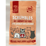 Scrumbles All Natural Dry Cat Food – 75% Chicken & Fresh Salmon – High Protein Complete Food for Adult & Senior Cats – 750g