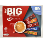Nestlé Big Biscuit Box – 69 Chocolate Biscuit Bars | KitKat, Toffee Crisp, Blue Riband | Bulk Sharing Treats