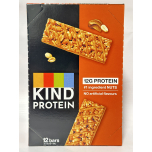 KIND Protein Bars – Crunchy Peanut Butter – 12 x 50g Multipack | High Protein, Gluten Free, No Artificial Flavours