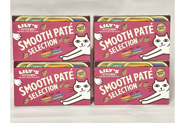 Lily’s Kitchen Cat Food Paté Selection – Grain Free – 32 x 85g Trays