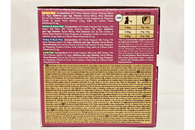 Lily’s Kitchen Cat Food Paté Selection – Grain Free – 32 x 85g Trays