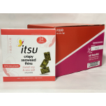 Itsu Crispy Seaweed Thins Sweet Soy & Sea Salt 32 x 5g Seaweed Snack