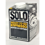 Solo Ready-To-Go Espresso | Makes 10 Coffees | Perfect for Iced Coffee | Instant Barista Grade Coffee | Natural | Black and Unsweetened | 50cl |