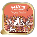 Lily’s Kitchen Puppy Recipe Wet Dog Food with Chicken – 10 x 150g Trays | Natural Ingredients | Past Best Before Date