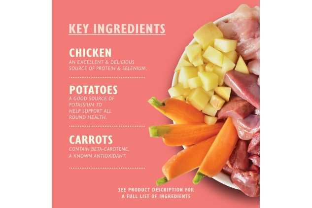 Lily’s Kitchen Puppy Recipe Wet Dog Food with Chicken – 10 x 150g Trays | Natural Ingredients | Past Best Before Date