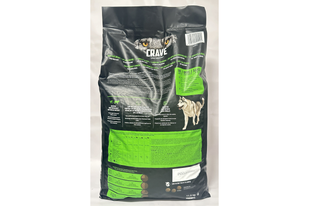 Crave Lamb & Beef Dry Dog Food – High Protein, Grain Free – 11.5kg Bag