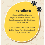Good Boy Bite Size Chicken Bites Dog Treats – Over 50% Natural Meat – Low Fat – 10 x 65g