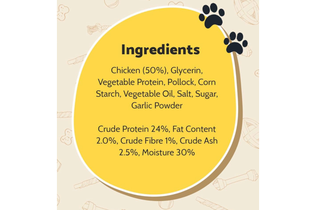 Good Boy Bite Size Chicken Bites Dog Treats – Over 50% Natural Meat – Low Fat – 10 x 65g