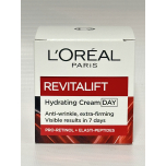 L’Oréal Paris Revitalift Hydrating Day Cream – Anti-Wrinkle & Firming with Pro-Retinol & Elasti-Peptides – 50ml