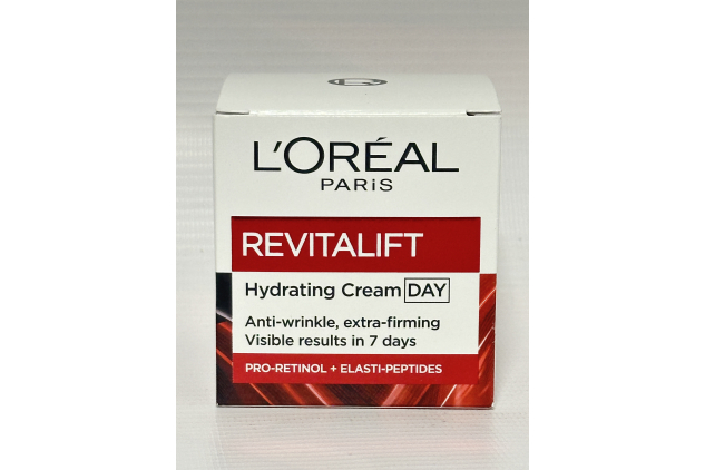 L’Oréal Paris Revitalift Hydrating Day Cream – Anti-Wrinkle & Firming with Pro-Retinol & Elasti-Peptides – 50ml