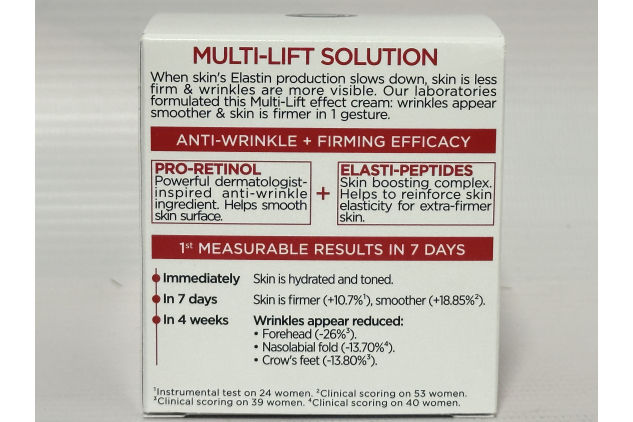 L’Oréal Paris Revitalift Hydrating Day Cream – Anti-Wrinkle & Firming with Pro-Retinol & Elasti-Peptides – 50ml
