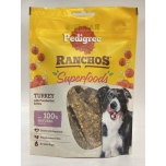 Pedigree Ranchos Superfoods Dog Treats with Turkey, Cranberries & Rice – 7 x 70g
