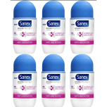 Sanex Biome Protect Dermo Anti-Irritation Deodorant Roll-On – 6 × 50 ml | 48h Gentle Care